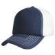 GORRA ARTILLERIA CORTE ALTO NUMERO DE GAJOS 5 GAJOS LATERALES MALLA EN CONTRASTE OJILLOS AL TONO CURVA PREFORMADA BROCHE PLASTI