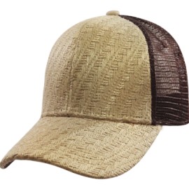 GORRA CHOZA CORTE ALTO,NUMERO DE PANELES 6,GAJOS LATERALES MALLA EN CONTRASTE,OJILLOS BORDADOS AL TONO,VISERA CURVA, PREFORMADA