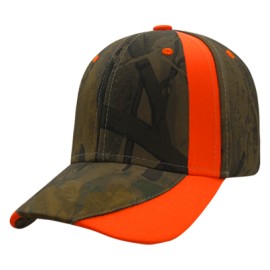 GORRA CONVOY,CORTE ALTO,NUMERO DE PANELES 6,GAJOS LATERALES TELA CAMUFLAJE, OJILLOS AL TONO DE VIVOS,VISERA CURVA,PREFORMADA,BR