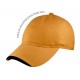 GORRA FRANCES CORTE BAJO FRENTE SUAVE VISERA CON FILO EN CONTRASTE BROCHE CON HEBILLA METALICA /AJUSTADOR OCULTO COLOR MANGO