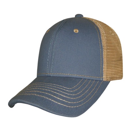 GORRA POLVORA FRENTE ALGODON Y ATRAS MALLA
