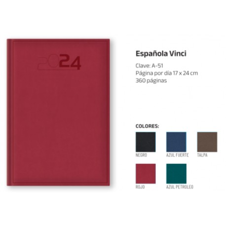 AAGENDA ESPAÑOLA VINCI