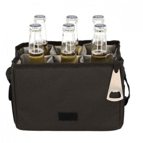 LONCHERA PORTA BOTELLAS SURPRISE NEGRA SIN 496