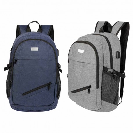 MOCHILA SLAVONSKY AZUL SIN 455