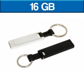 Memoria USB LLAVERO METÁLICO 16GB