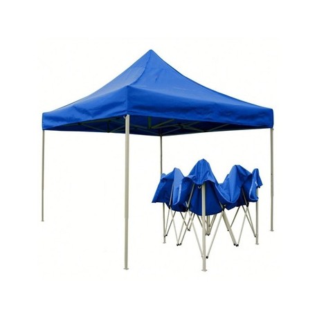 Carpa 3x3 estructura de galvanizado reforzado, toldo sublimado a todo color