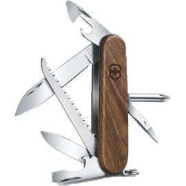 NAVAJA VICTORINOX HIKER WOOD, MADERA DE NOGAL