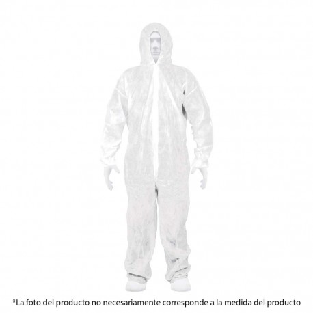 OVEROL DESECHABLE TIPO TYVEK CON CIERRE