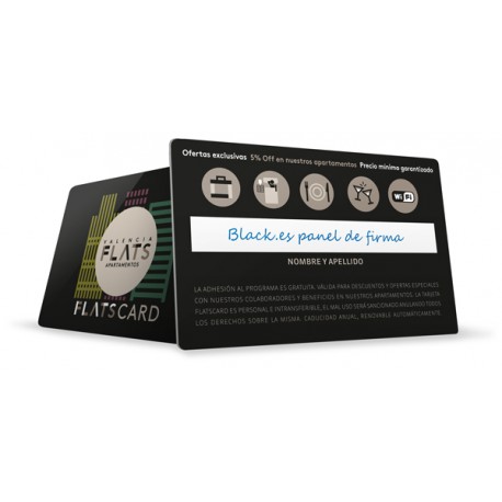 TARJETA EN PLASTICO PVC (4000 PZAS)