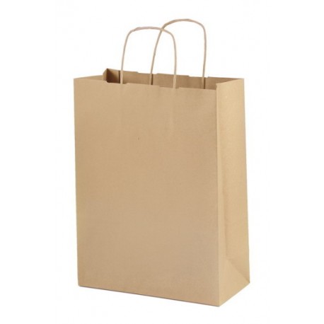 BOLSA CON ASA PAPEL KRAF GRANDE