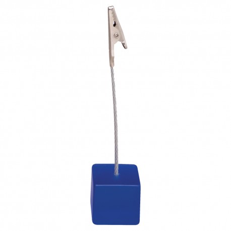 Porta notas de resina con pinza caimán